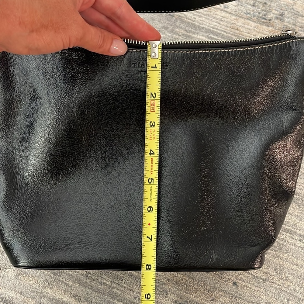 Kate Spade black leather shoulder bag - Picture 11 of 11